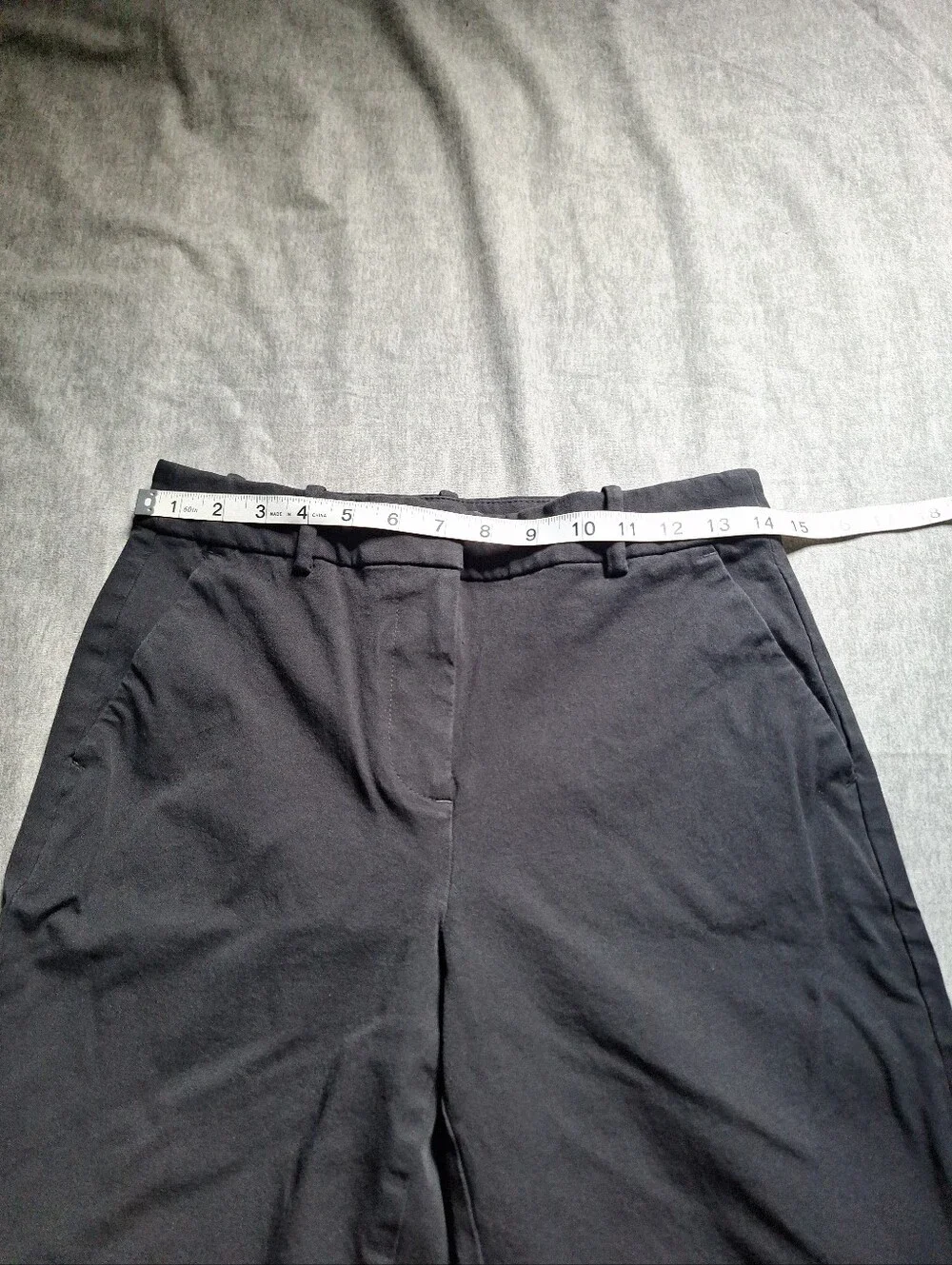 J. Crew Women's Black Chinos - Wide Leg Size 2